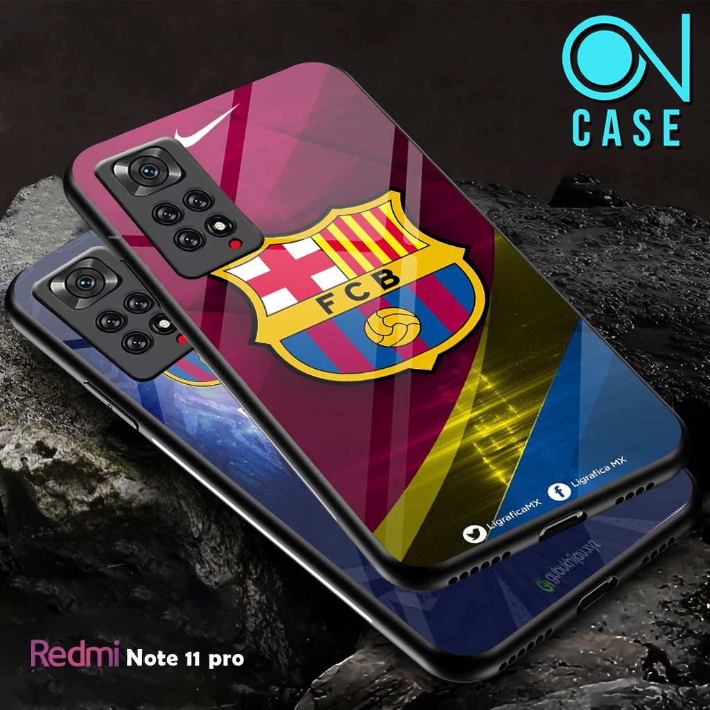 mister case - Case Xiaomi Redmi Note 11 Pro - Casing Xiaomi Redmi Note 11 Pro - ( Club Bola barca ) 