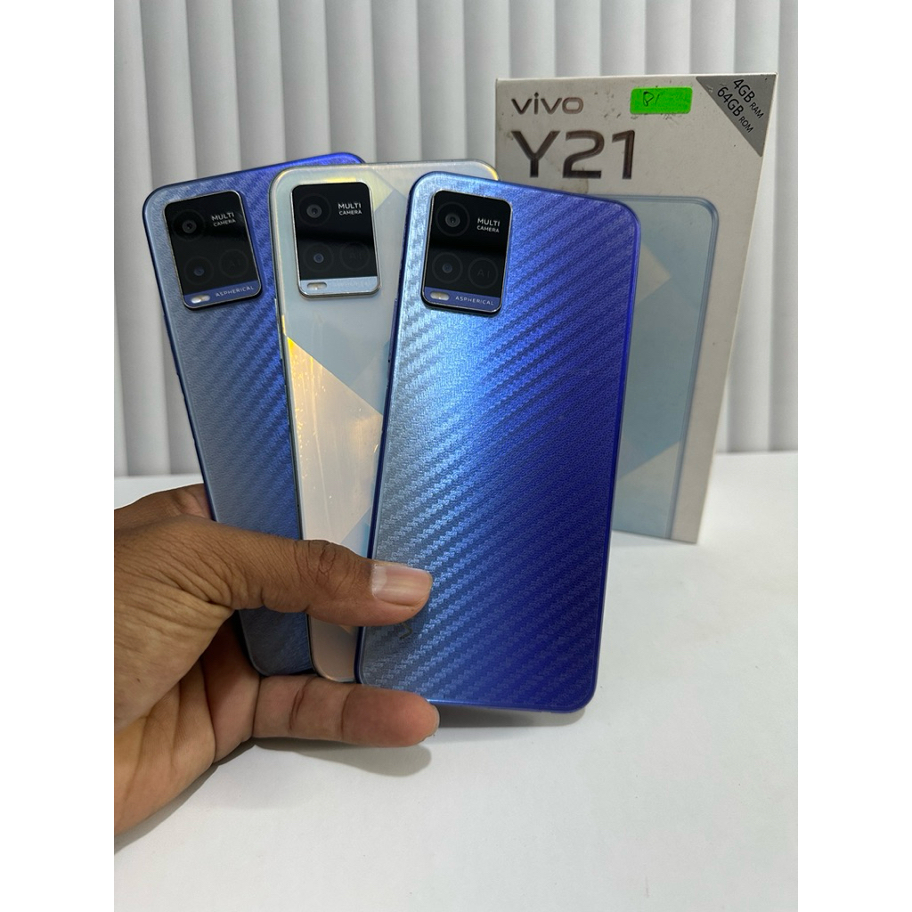 VIVO Y21 4/64 Hp second bekas seken