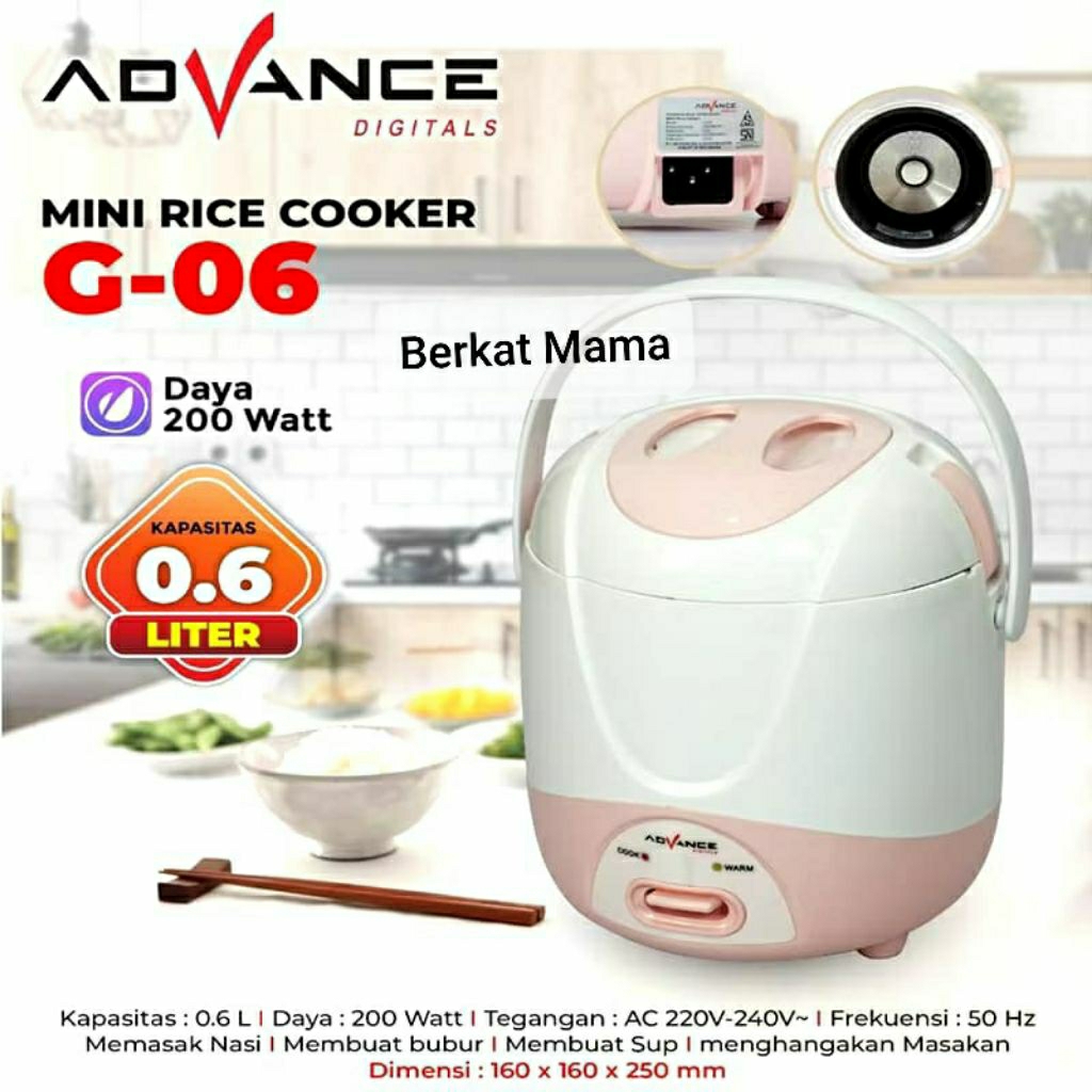 Rice Cooker / Magiccom 0,6 Liter dan 0,8 Liter Advance