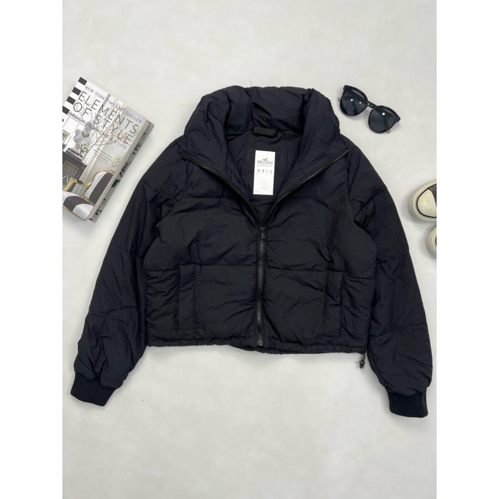 HBB6422 H*llister Short Padded Zip-up Jacket