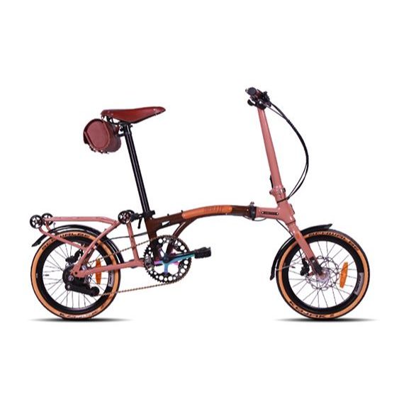 SEPEDA LIPAT UNITED TRIFOLD LEATHER EDITION 11S