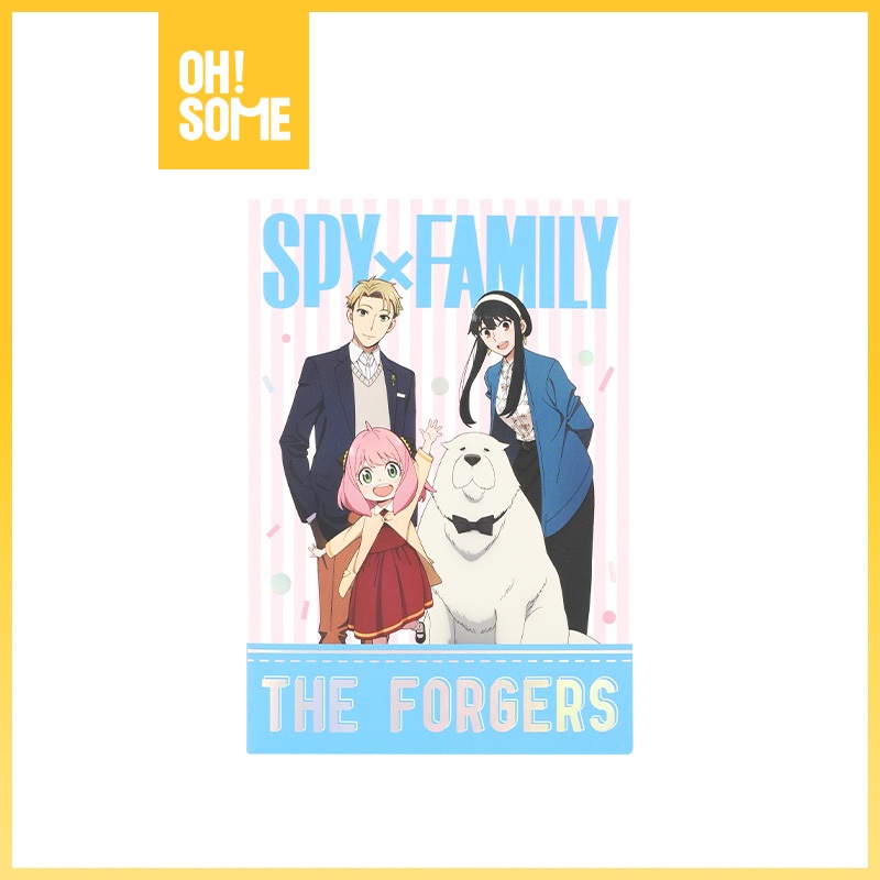 [OHSOME x Spy x Family] - Spy x Family Greeting Card Kartu Ucapan Karakter Spy x Family