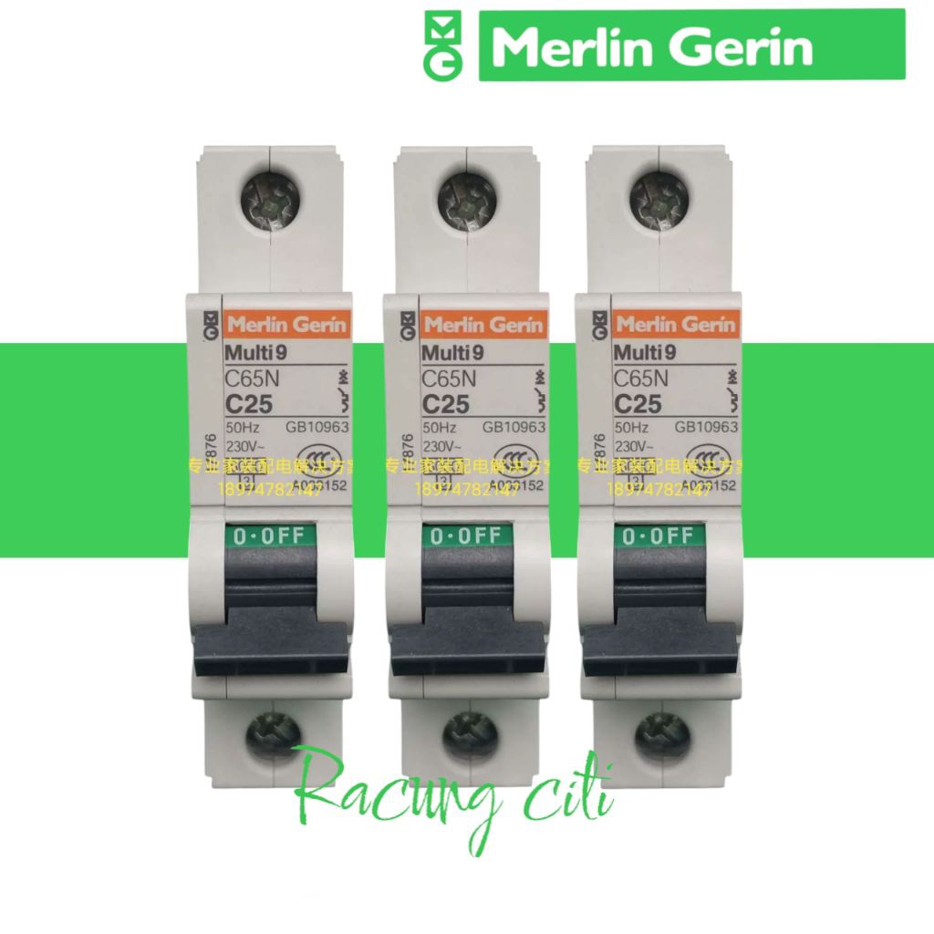 MCB MERLIN GERIN C65N 1PASHE AMPER 4A 6A 10A