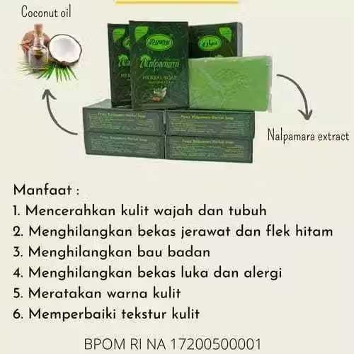 SABUN ARAB NALPAMARA / SABUN PERAWATAN KULIT BPOM