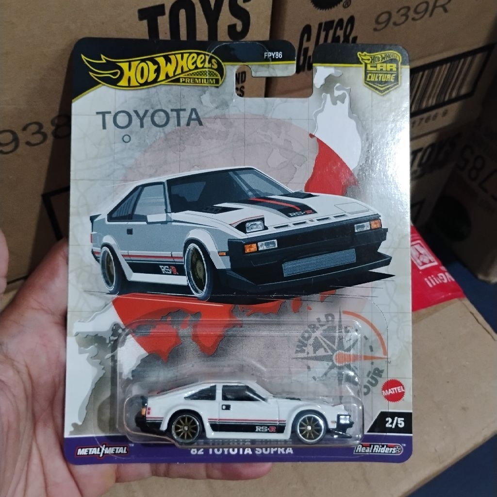 Hot wheels 82 Toyota Supra car culture