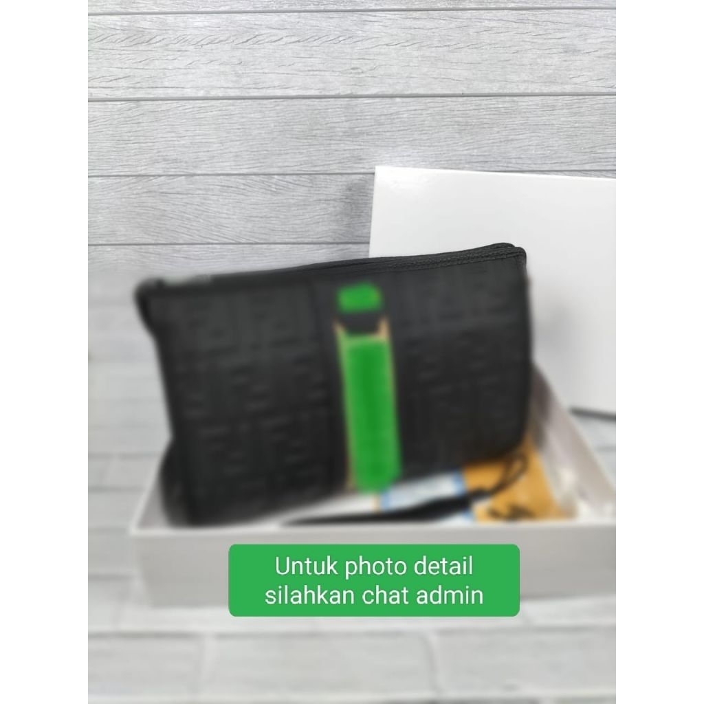 Handbag clutch pria tas tangan import kulit asli