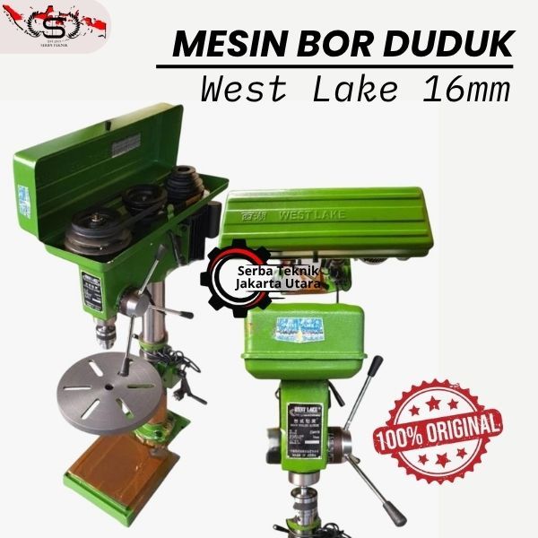 Mesin Bor Duduk WESTLAKE 16mm Bench Drill Westlake ZQ 4116 I