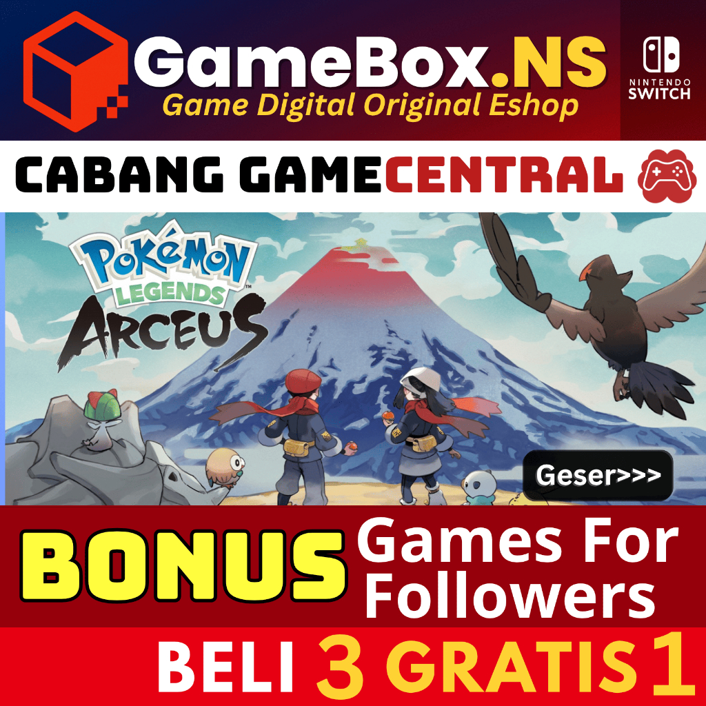 Pokemon Legends: Arceus - Game for Nintendo Switch Digital Version