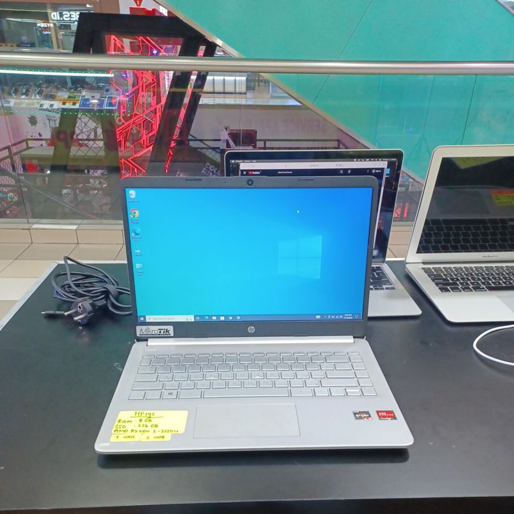 laptop hp 14s fq005ne ryzen 3 3250U ram 8gb ssd 256gb 1009