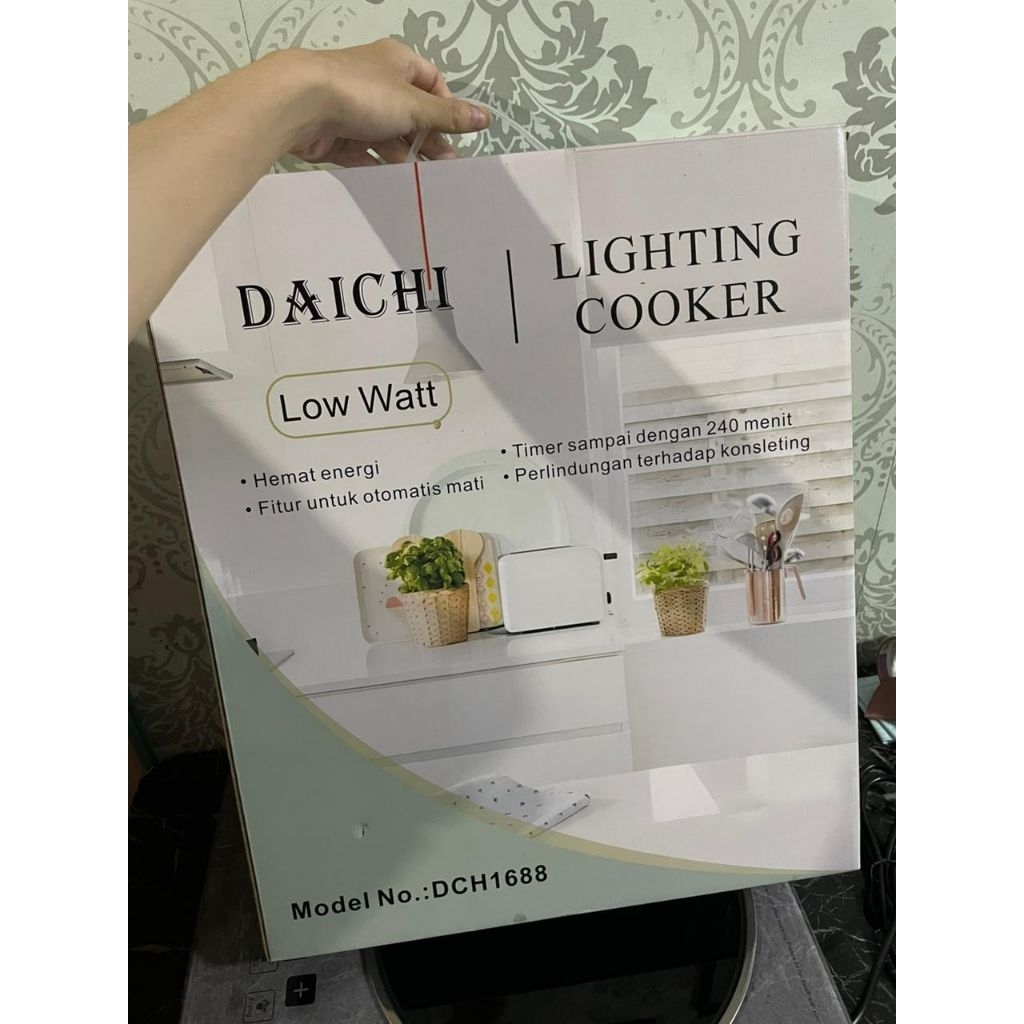 Kompor listrik Daichi Lighting Cooker Baru