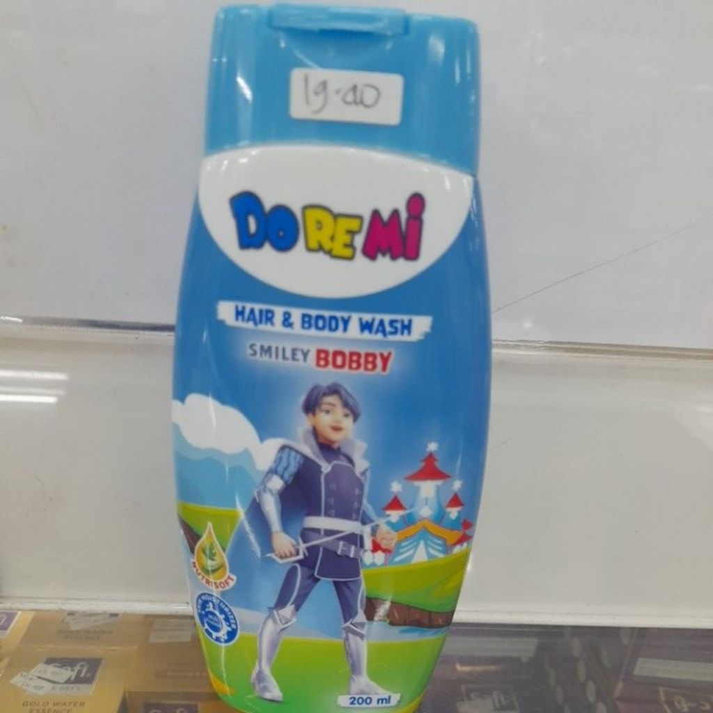 doremi hair&body wash botol 200ml