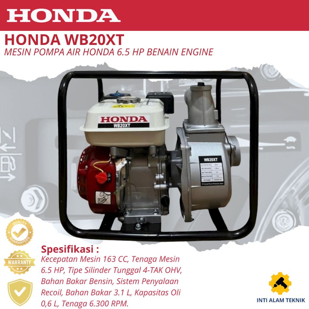 ALKON POMPA AIR HONDA WB20XT 2 inchi MADE IN JAPAN TERMURAH BEST SELLER !!!