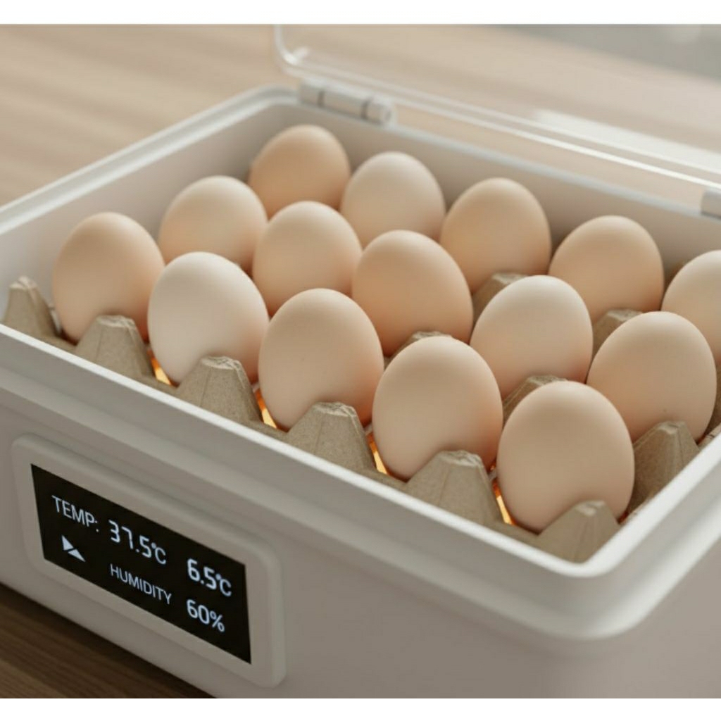 Telur ayam cemani asli