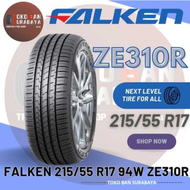Ban FALKEN 215/55R17 ZE310R 215/55/17 215/55-17 21555R17 21555 215/55 R17 R 17 ZE 310R 310 R
