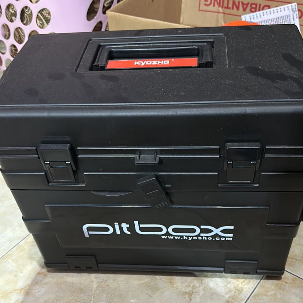 Tamiya pit box kyosho black 2nd mulus / box Tamiya / box hjh / hjh box / Tamiya hjh / Tamiya box hjh