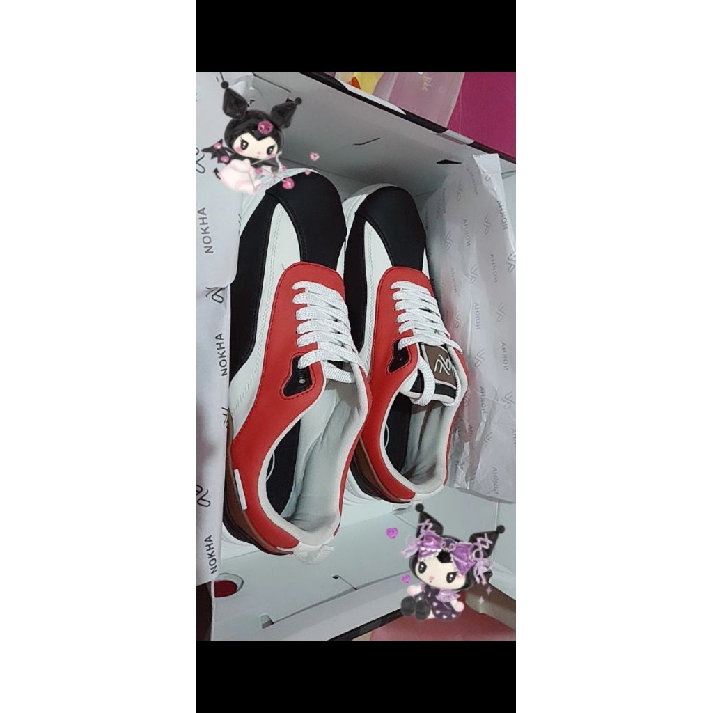 Sepatu Nokha Triglav Alpha Red black pria size 40 new