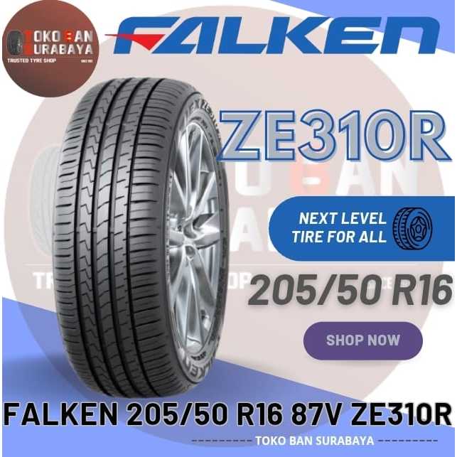 Ban FALKEN 205/50R16 ZE310R 205/50/16 20550R16 205/50-16 20550 205/50 R16 R 16 ZE 310R 310 R