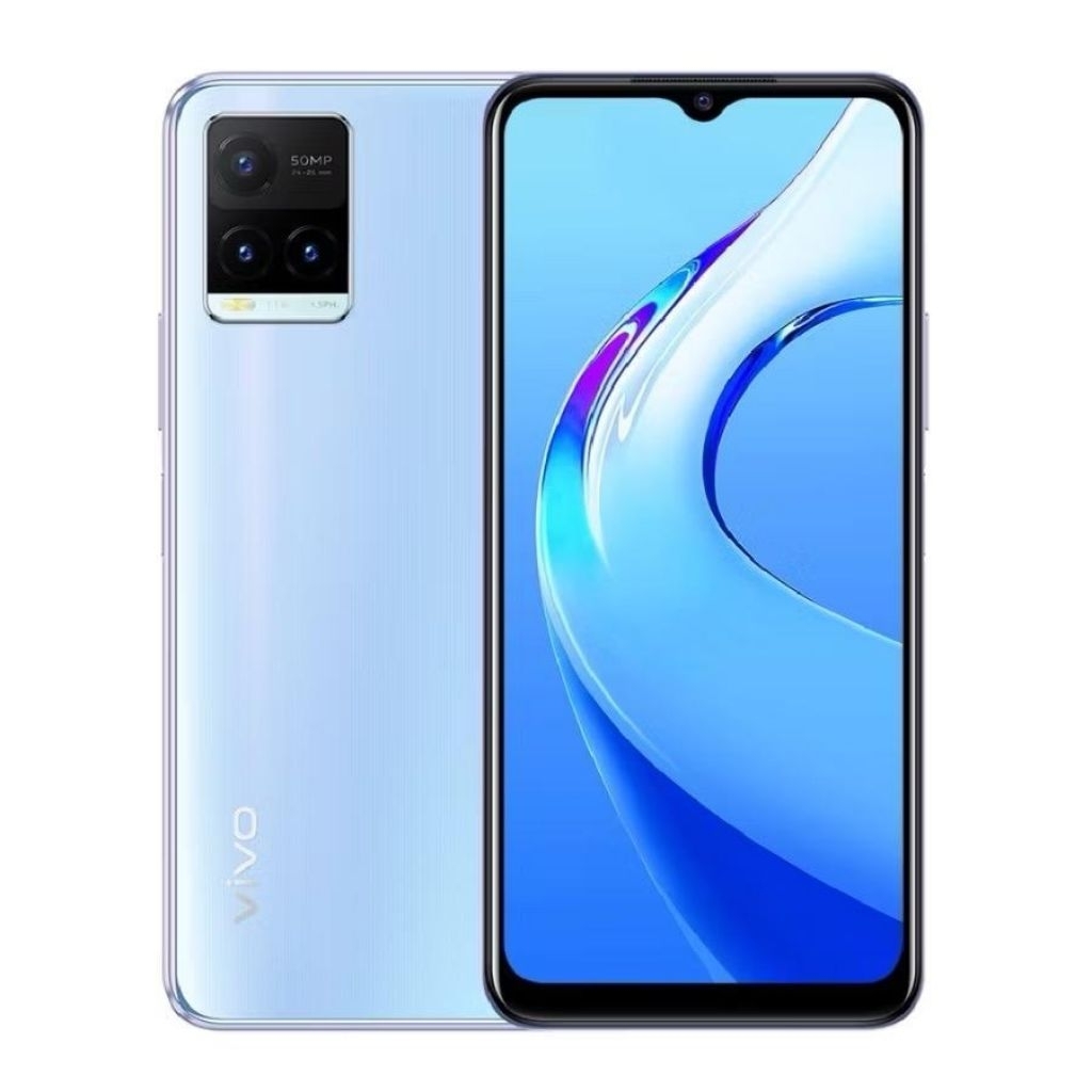 ￼hp vivo y21t (y21 T) ram 6/128gb [6gb rom 128gb] + 2gb extended ram - garansi resmi