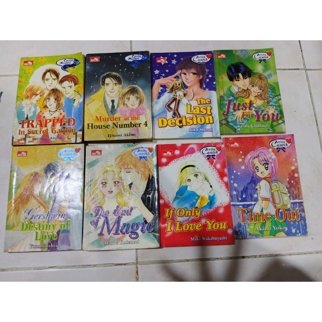 Preloved Buku Cerita Pendek Cerita Cantik dan Cerita Pendek Misteri