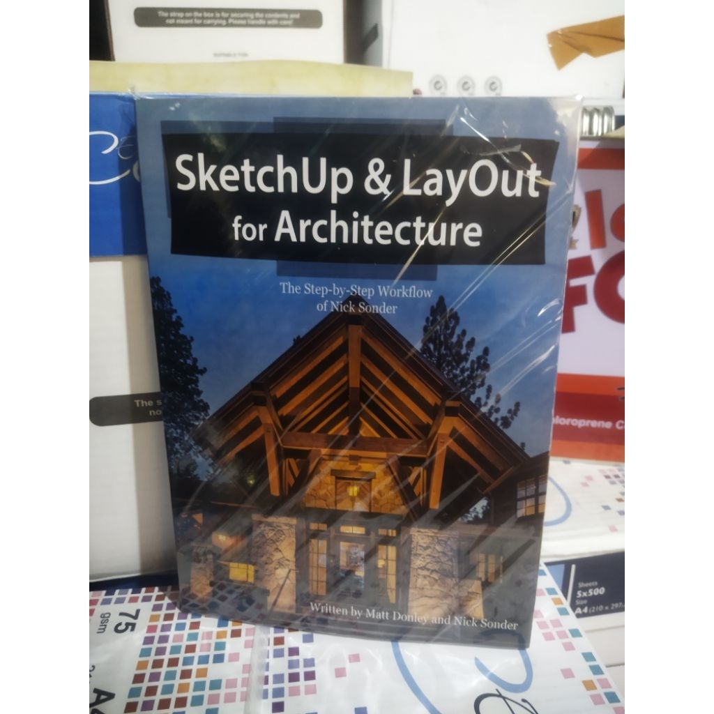 Buku Sketchup and Layout for architecture