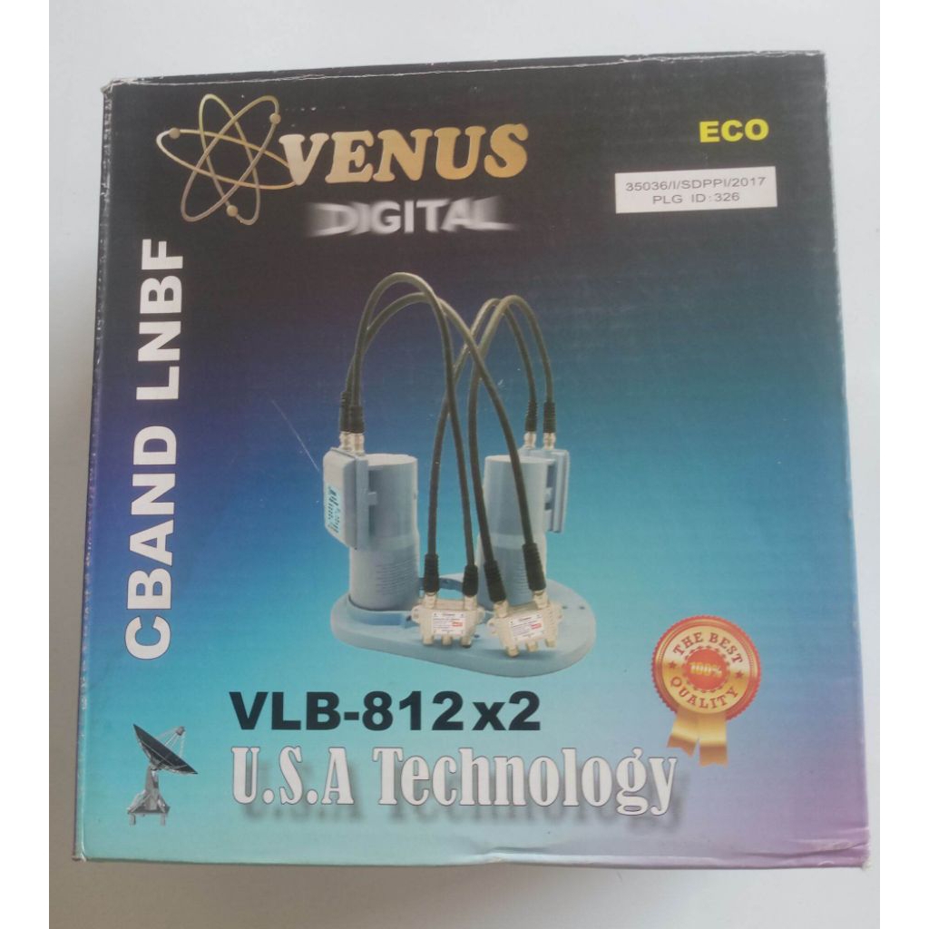 LNB VENUS C BAND / LNB VENUS VLB 812 x 2/LNB VENUS C BAND DUAL OUTPUT/LNB SIGNAL STABIL