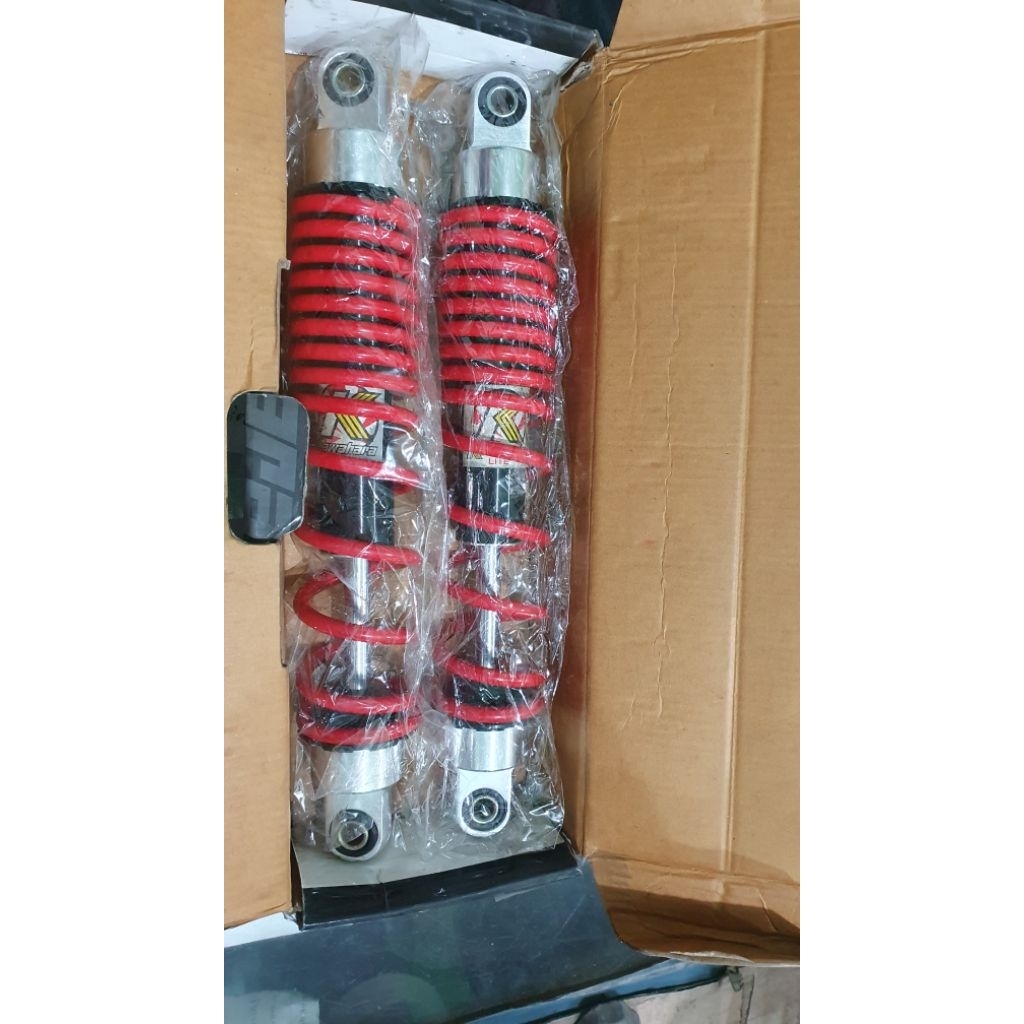 Shockbreaker Shock Breaker Skok Belakang Double buat sepeda motor bebek Kawahara Lite 340