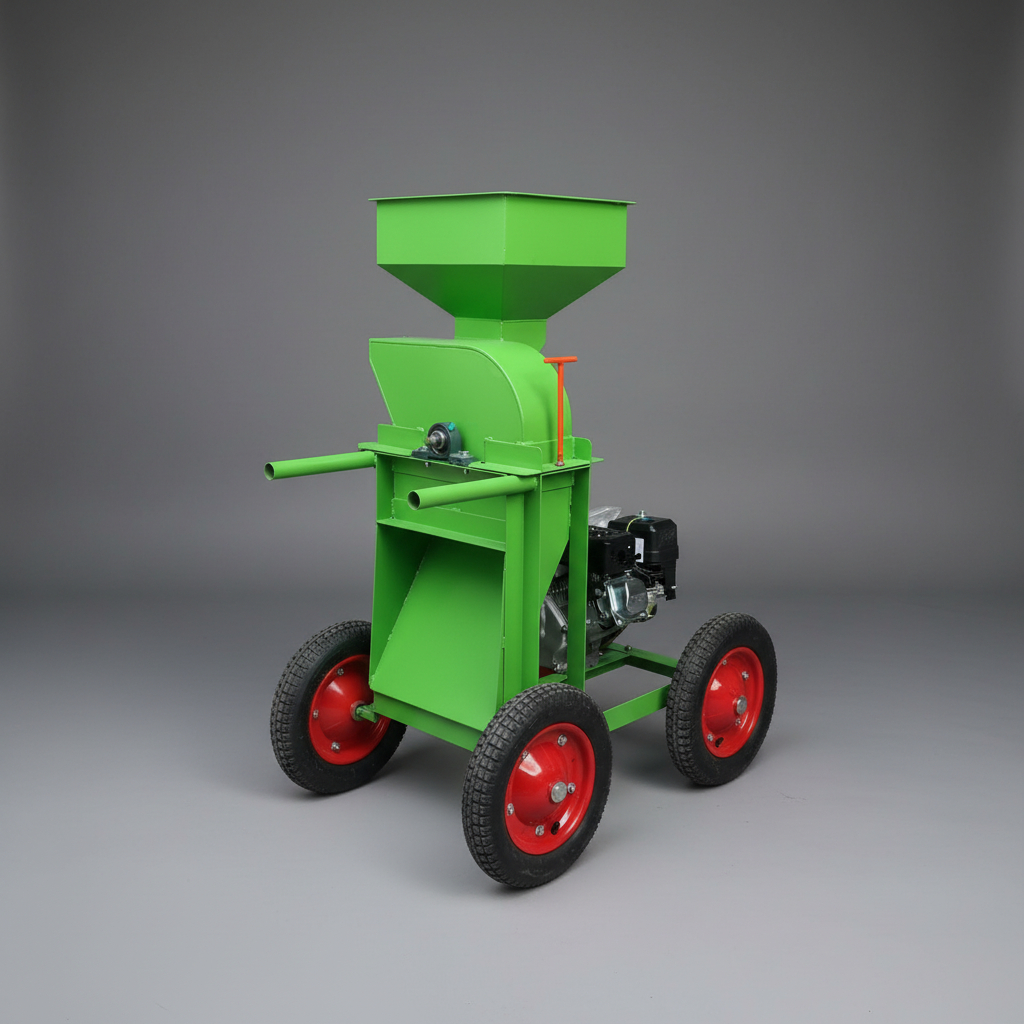 Mesin Penggiling Kohe/Kompos roda Angkong