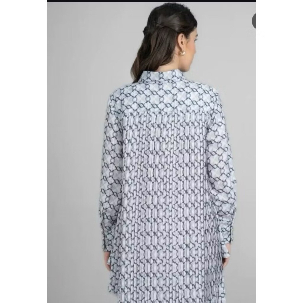 monogram pleated wearing klamby