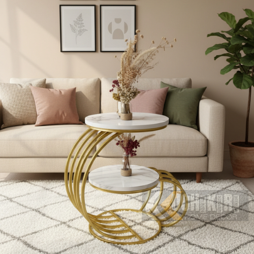 Meja sudut keong minimalis murah sofa, meja industrial minimalis, meja industrial tamu, meja industr