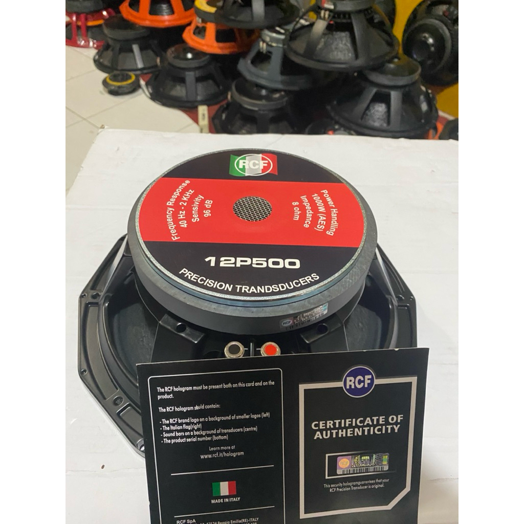 speaker 12 inch RCF 12P500 Ori Grade A+ italy