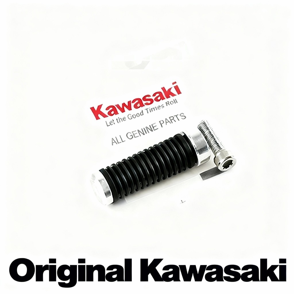 Jalu Operan Kutikan Footstep Underbone Gigi / Rem Karet CNC Ninja R SS RR W175 BPRO ORIGINAL KAWASAK