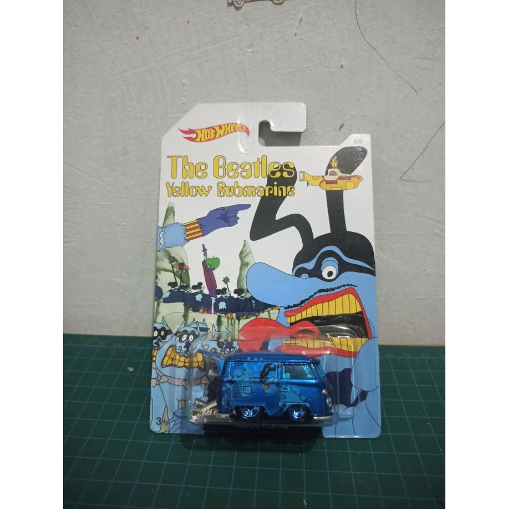 HOTWHEELS BLUE BEATLES KOOL KOMBI THE BEATLES