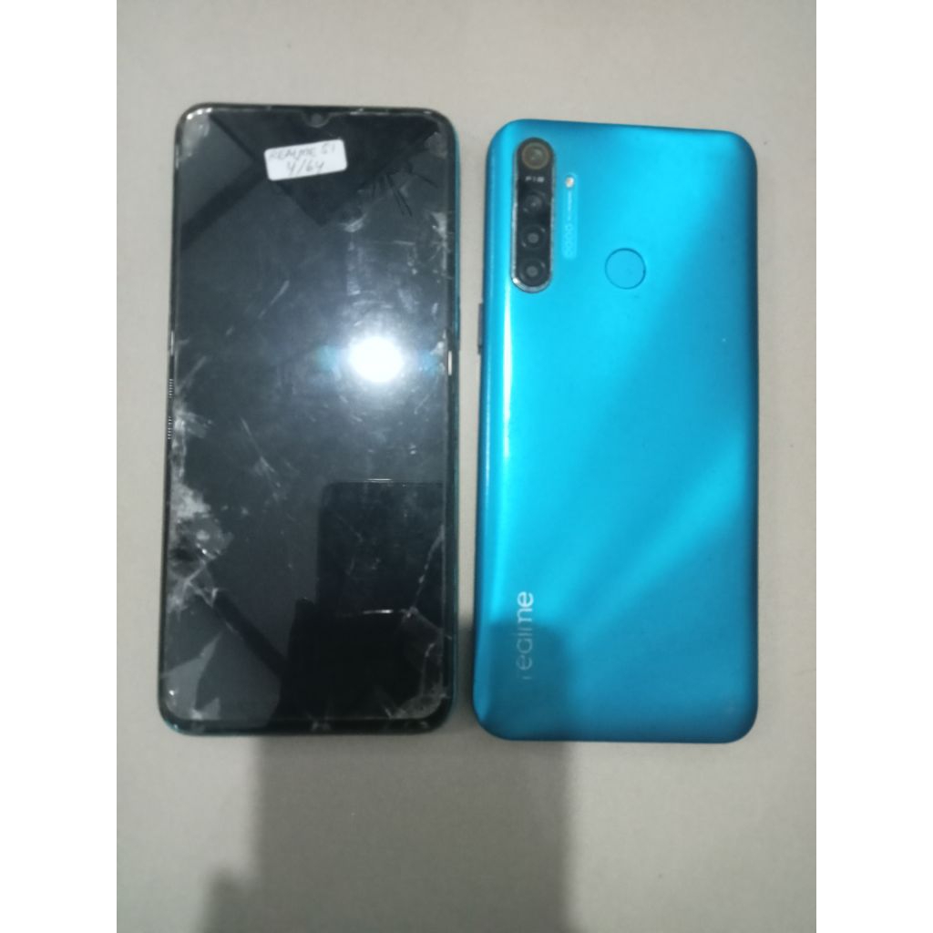 mesin realme 5i no pola ram 4/64gb jaminan normal