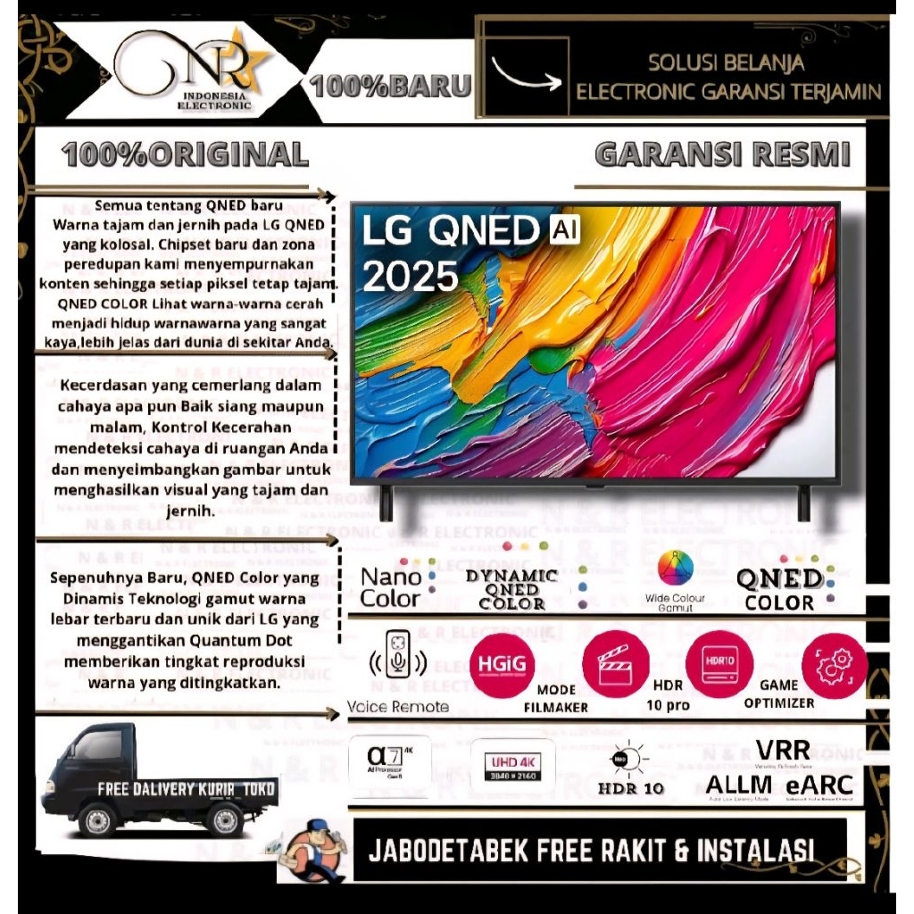 LG 50QNED80ASA SMART TV 50 INCH -  50QNED80ASA 50QNED80