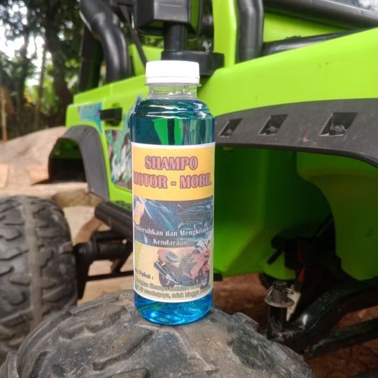 Shampo Berbusah/ Shampo Mobil