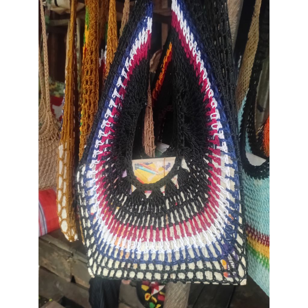 Tas noken papua asli/tas unik papua/tas selempang/tas etnik papua