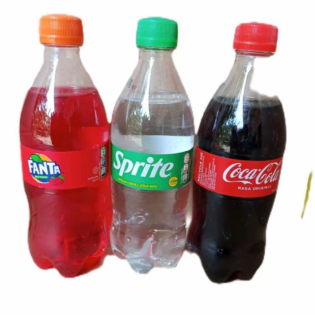 ECER FANTA | SPRITE |  COCA COLA BOTOL MINI NETTO 250 ML