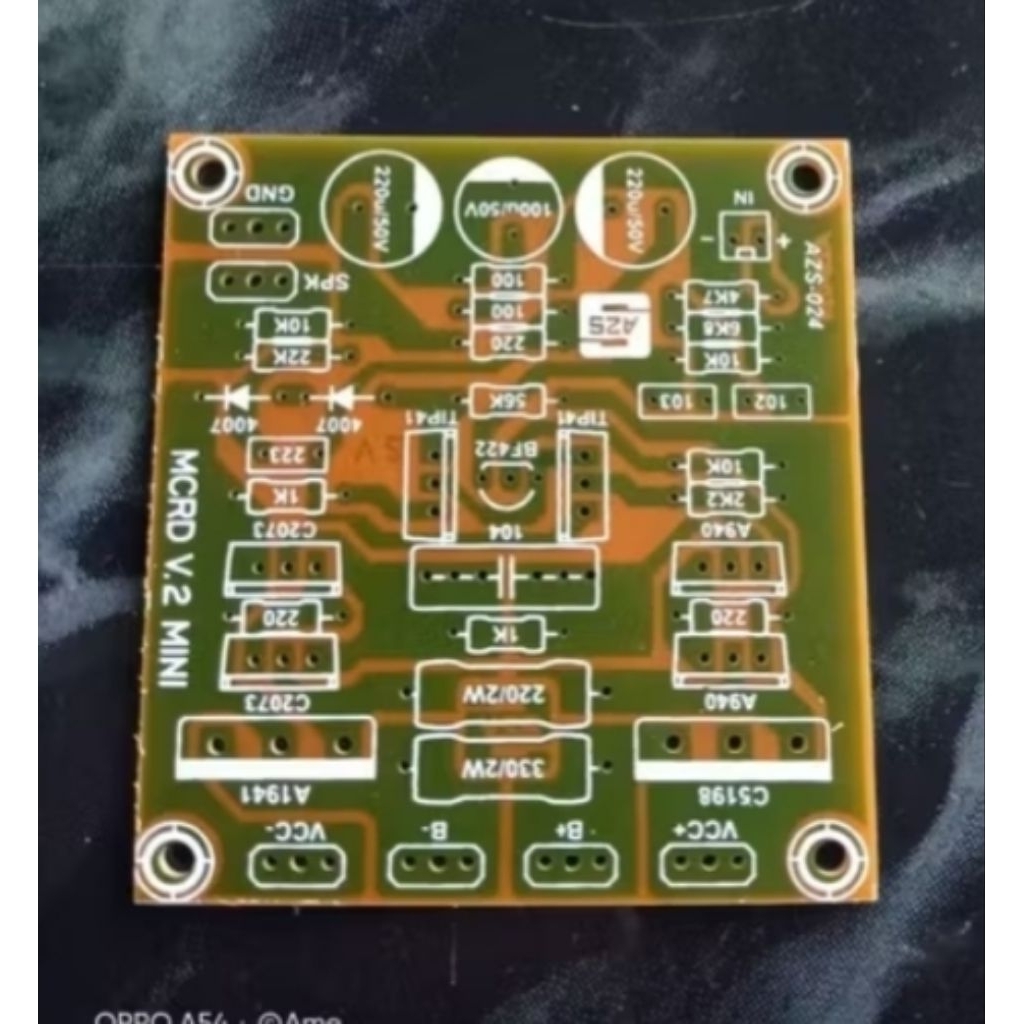 PCB Power Amplifier MCRD V2 Mini.