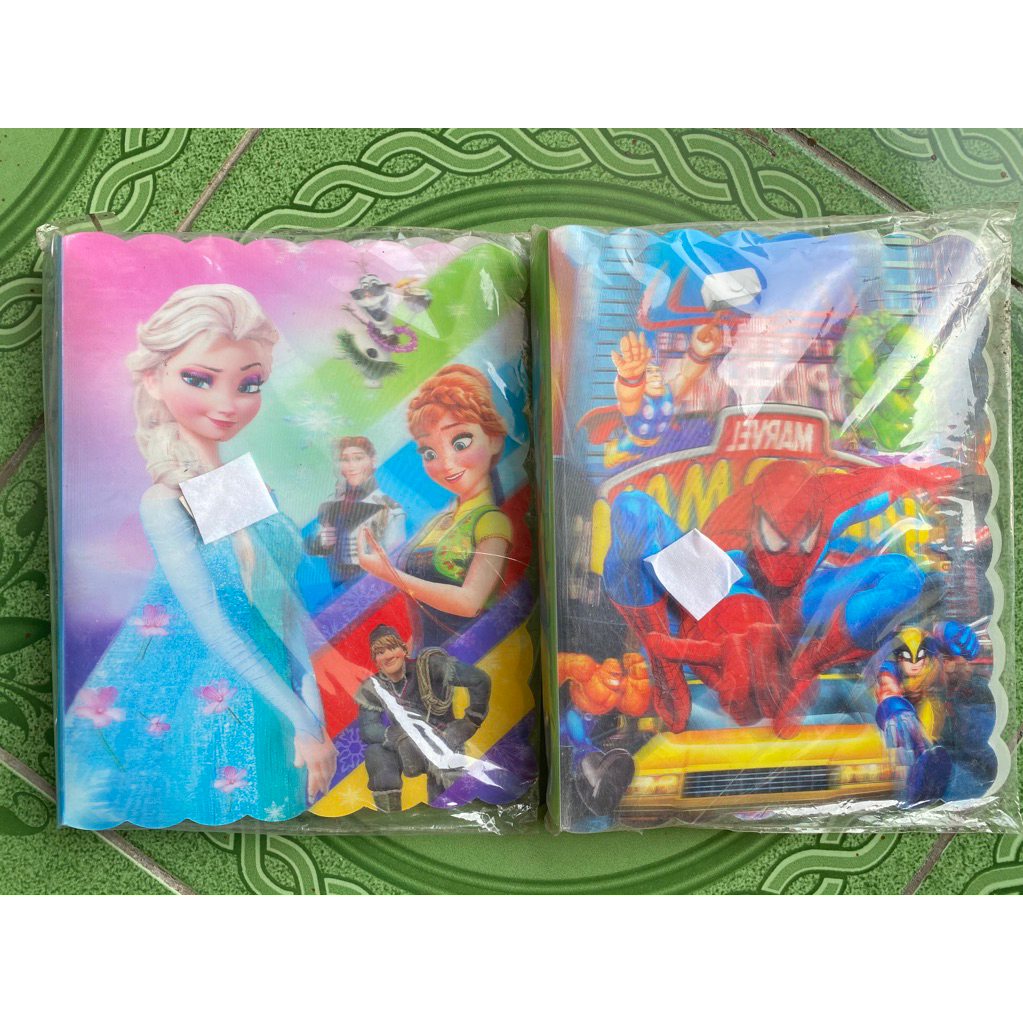 MAP BINDER A5 BESAR 3D KARAKTER || PENJEPIT STAINLESS SILVER 3DIMENSI FANCY