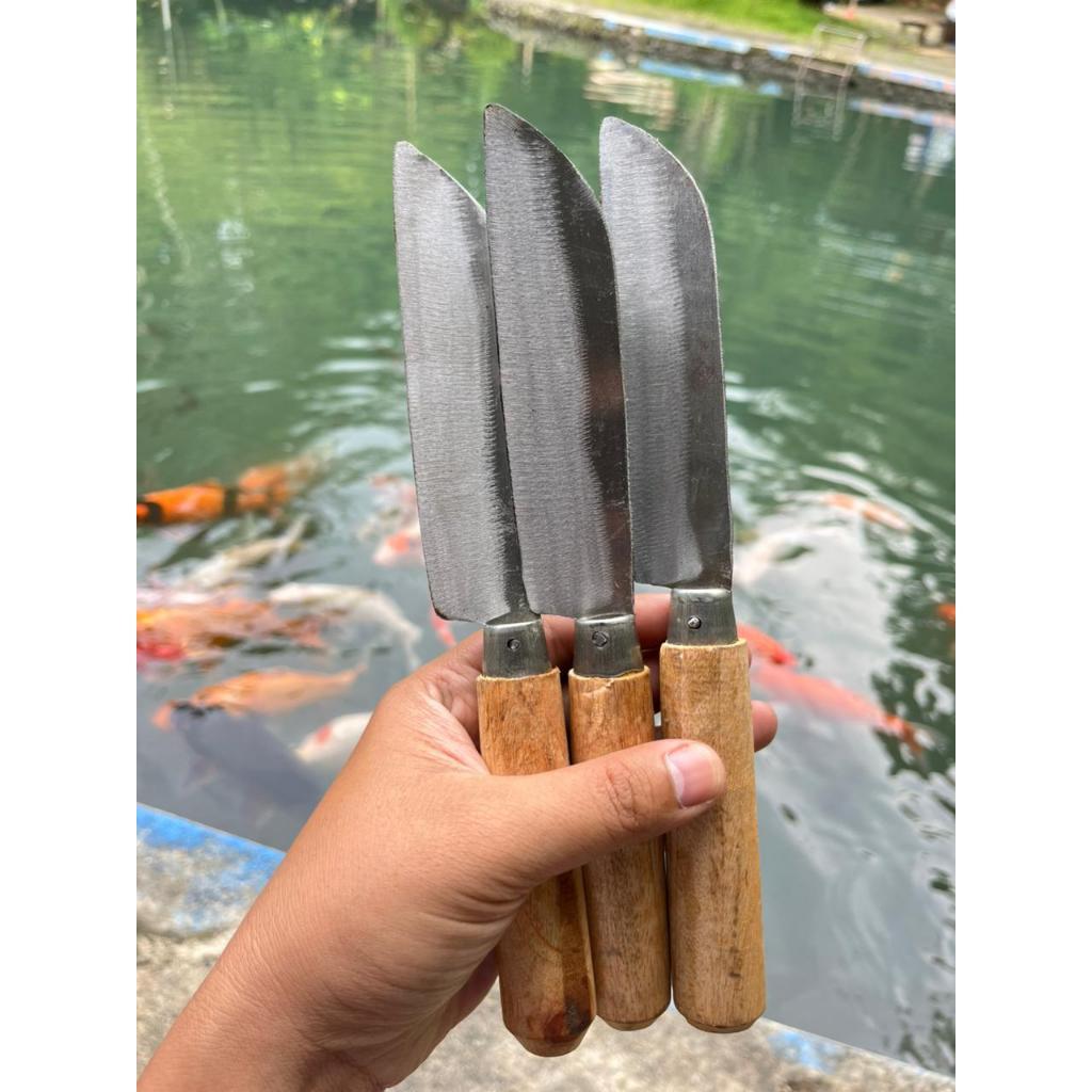 Pisau Dapur Set 3 Pcs Baja Asli Super Tajam TIGER