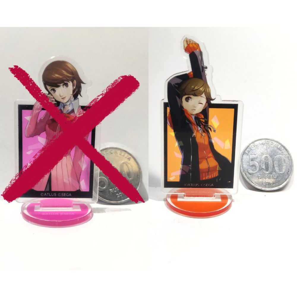 Persona 3 Reload Acrylic Stand - Takeba Yukari / Amada Ken