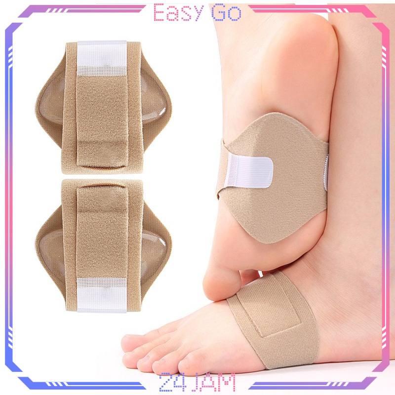 1pair Insole Flat Foot Silikon Insole Arch Flat Foot Universal Alas Sepatu Kaki Datar Insole Flat Fo