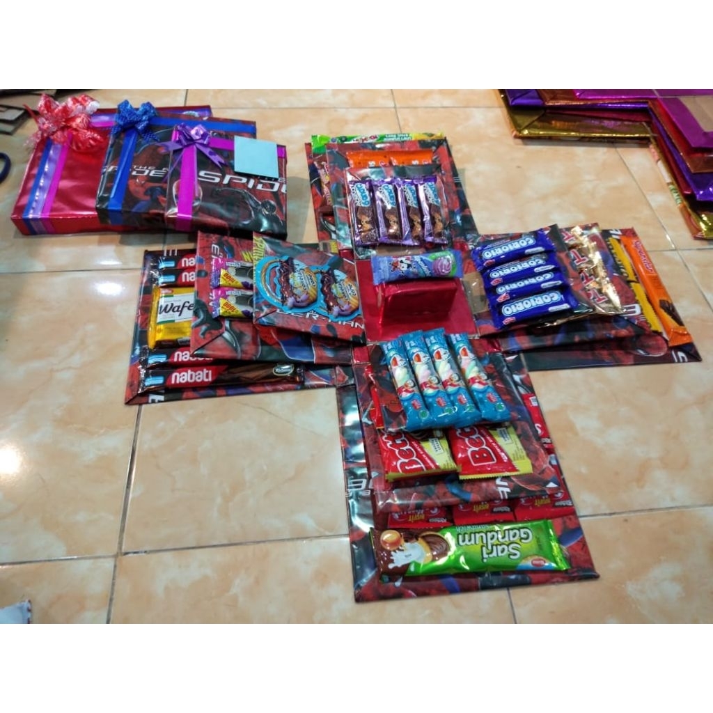 snack box surprise/explosion snack box/kado ulang tahun murah/giftbox