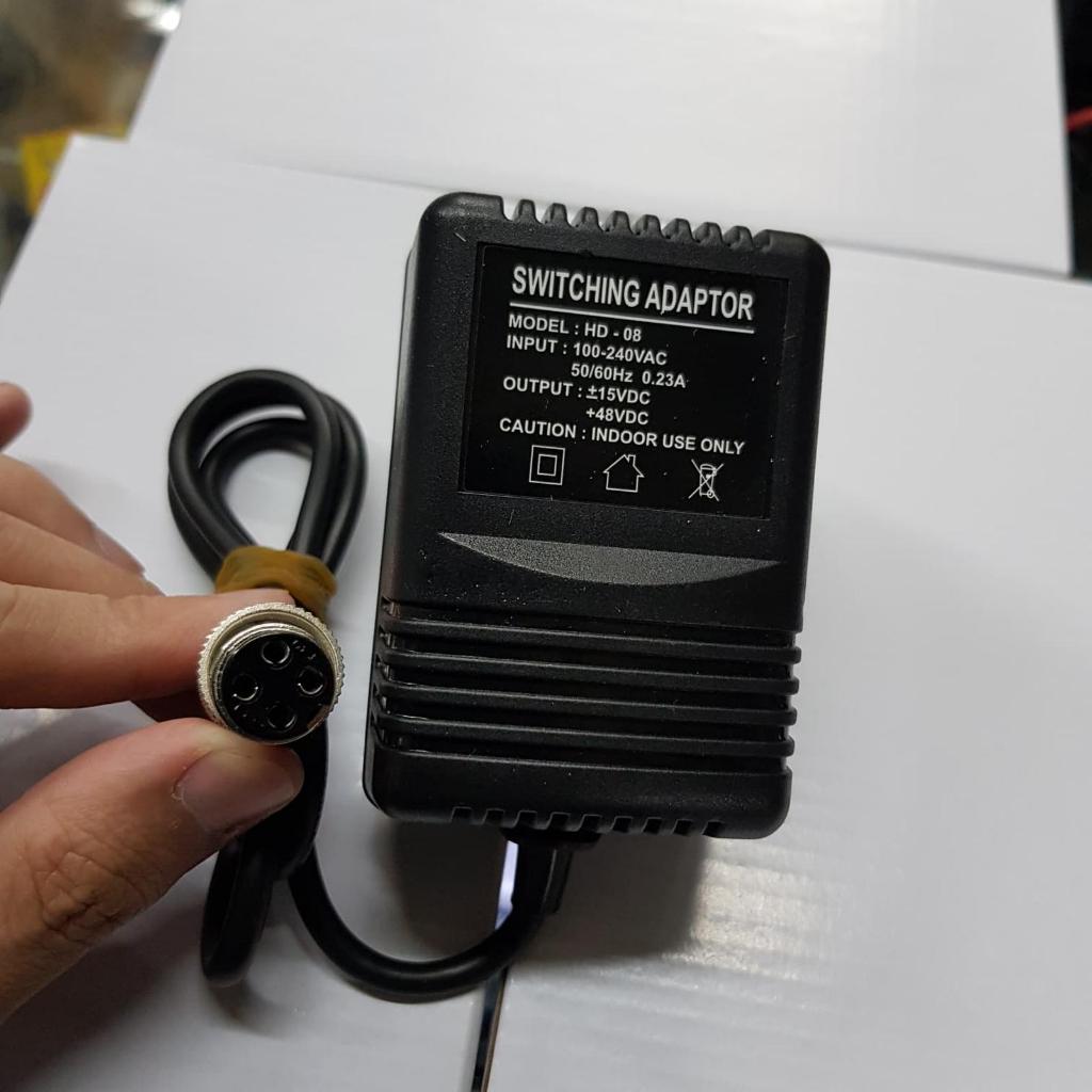 Adaptor 15V & 48V 0.23A