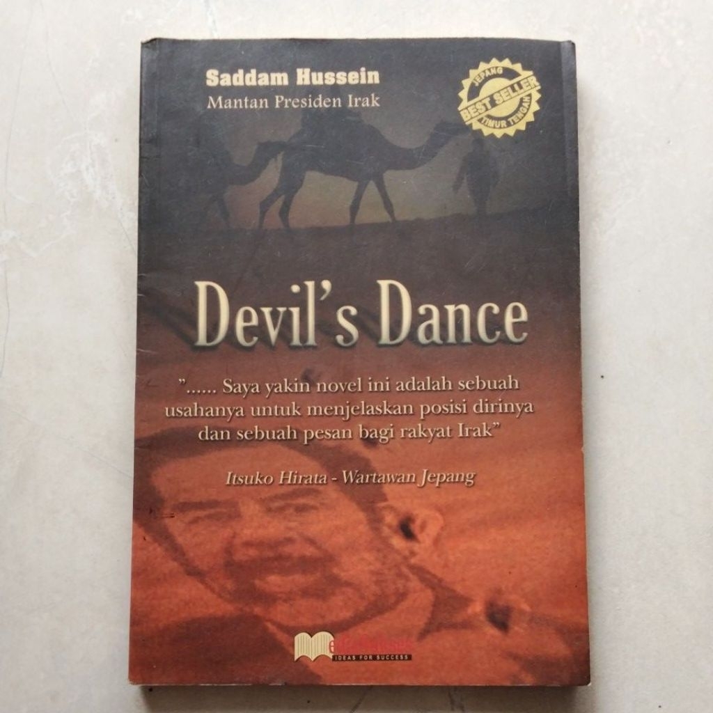 Buku Devil's Dance ( ORI BEKAS ) #Saddam Hussein