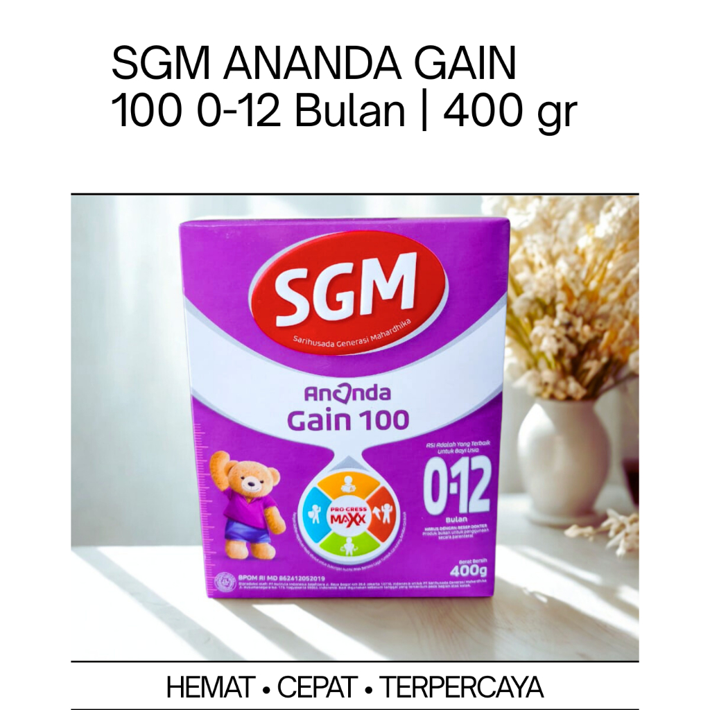 SGM Ananda Gain 100 | 400 gr