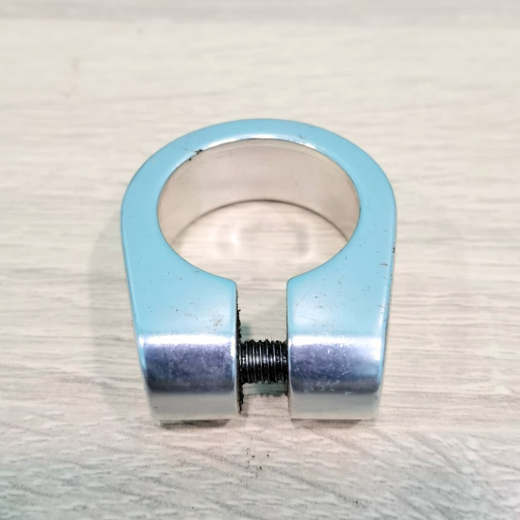 Seatclamp Seatpost Sepeda Alloy Silver Seatpost 25.4