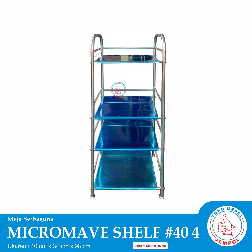 Rak Sebaguna/MICROWAVE SHELF #40 4 ECHO/Rak Dapur Penyimpanan/Rak Dapur Penyimpanan/Rak Dapur Penyim