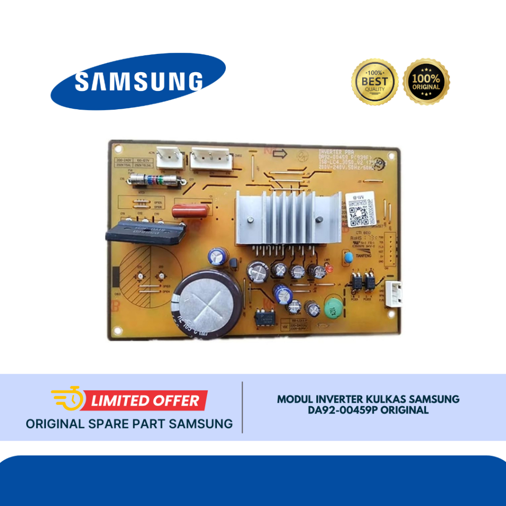 MODUL INVERTER KULKAS SAMSUNG DA92-00459P ORIGINAL RT38K5032S8/SE