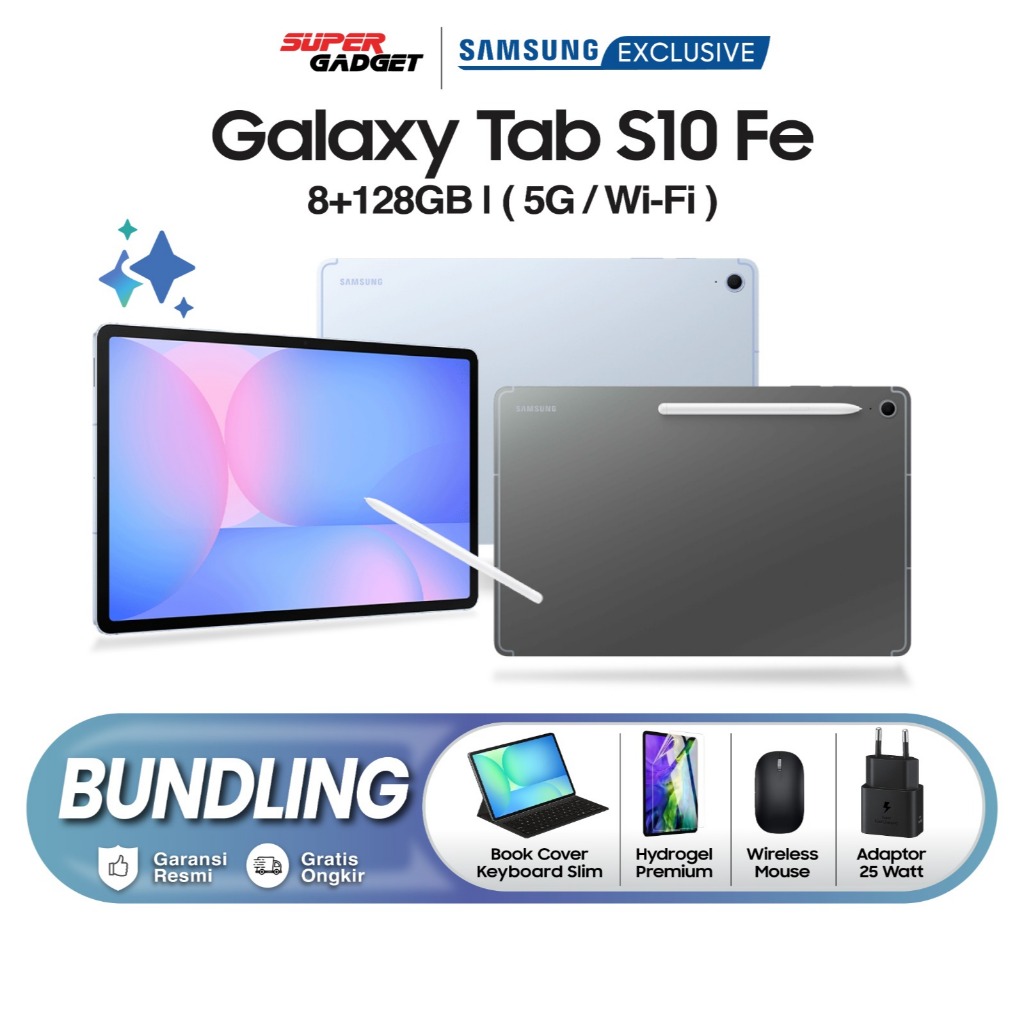 Samsung Galaxy Tab S10 FE 5G Wifi 8/128 GB Tablet 10 inch